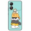 Pour ZTE Blade A34 4G Coque Anti-choc TPU Silicone Souple Housse de Téléphone pour ZTE Blade A 34 Funda Peinte pour BladeA34 Capa de Luxe