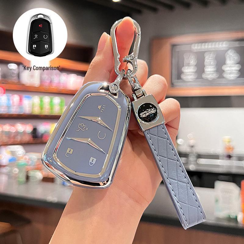 Cadillac Key Cover for XT5, XT4, XT6, CT5, CT6, CT4, XTS, ATSL Models