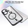 KEYSION Transparent Magnetic Phone Case for Xiaomi POCO X7 Pro Soft Silicone+PC HD Clear Shockproof Back Cover for Redmi Turbo 4