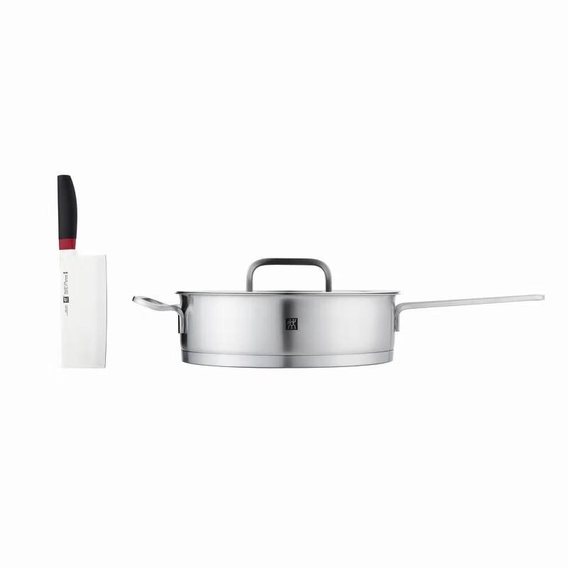 Zwilling Frying Pan & Slicing Knife 2-Piece Set