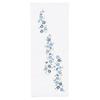 Musubi Gaas Tenugui Hand Clematis Gemaakt in (Japanse Handdoek), 88cm, Patroon, Blauw, Japan, 60053-152