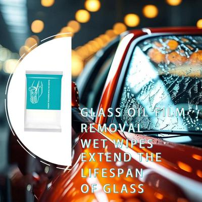 Car Window Wipes Anti-Fog Cleaning Wipes Car Windshield Cleaner Car Glass Cleaner Wipes Dusting Wipes Wet Wipes For Auto And