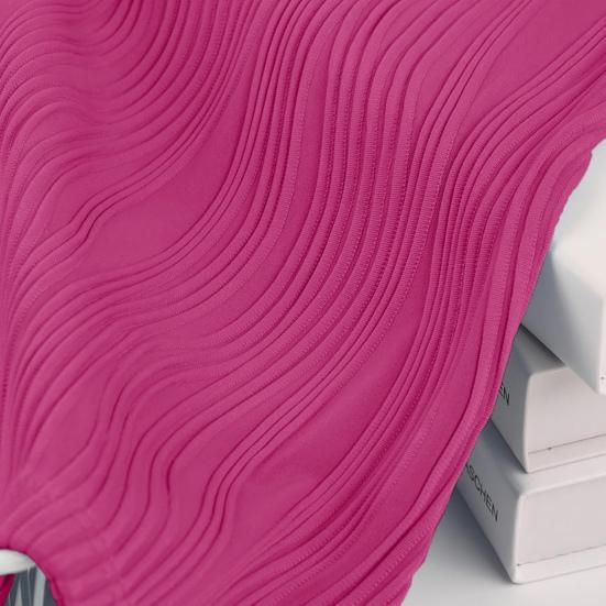 Women Summer Vest Solid Color Half Turtle Neck Sleeveless Tank Top Striped Jacquard Texture