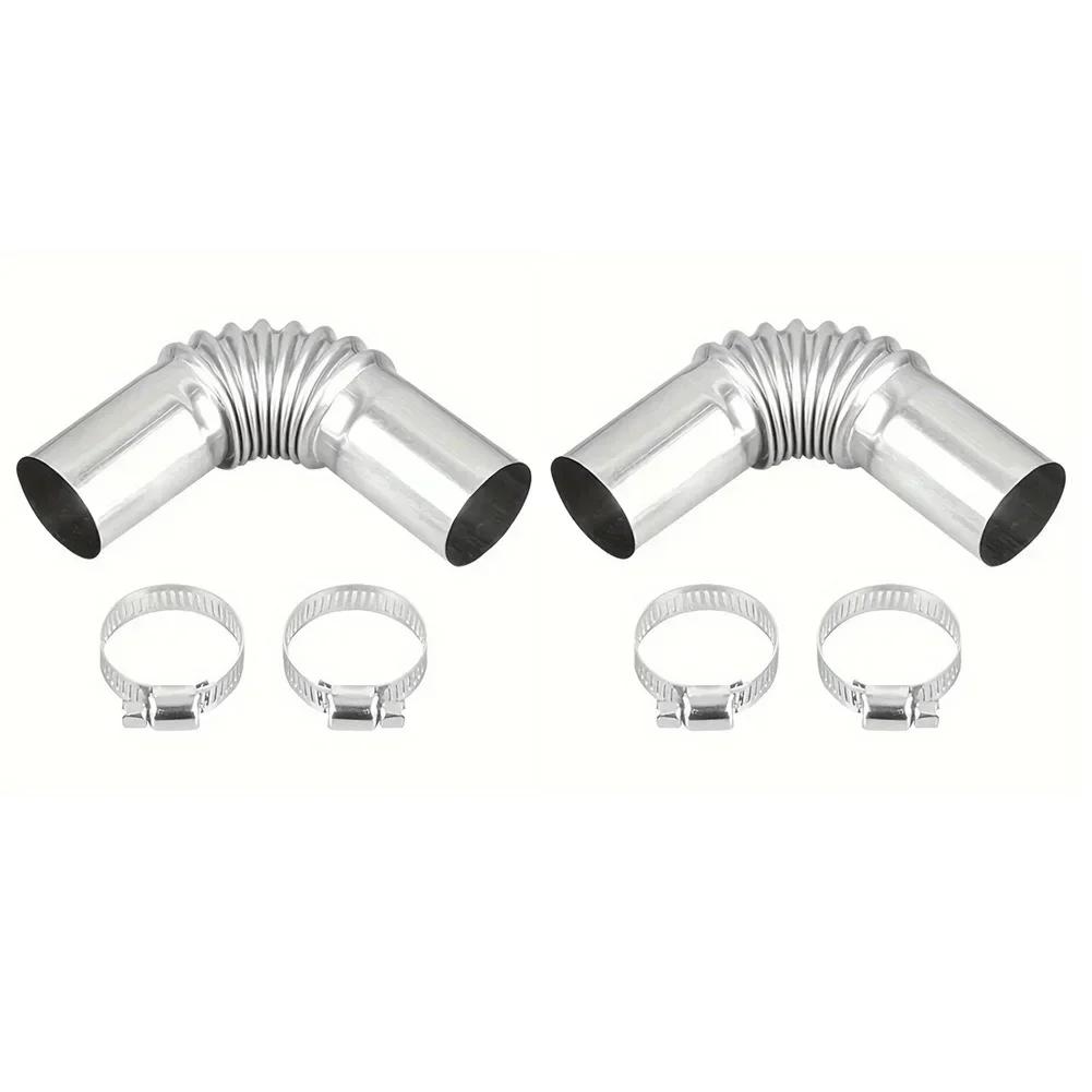 13cm Stainless Steel Elbow Tube Exhaust Pipe Connector for Reliable Performance in Automotive and Industrial Use