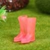 1:12 Scale Dollhouse Miniature Rubber Rain Boots Decoration Dolls Accessories