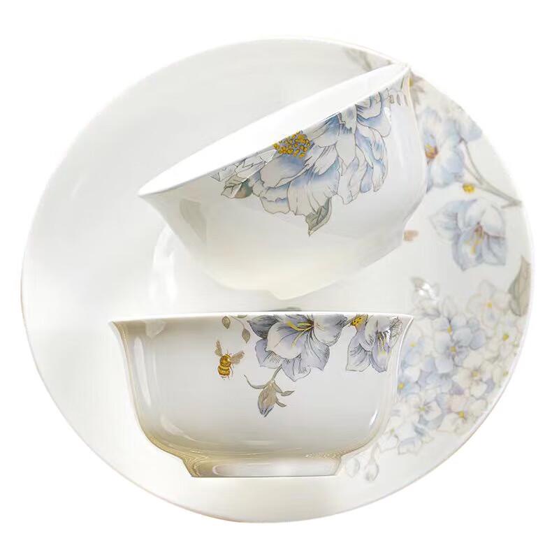 Northern Scenery Bone China Dinnerware Set