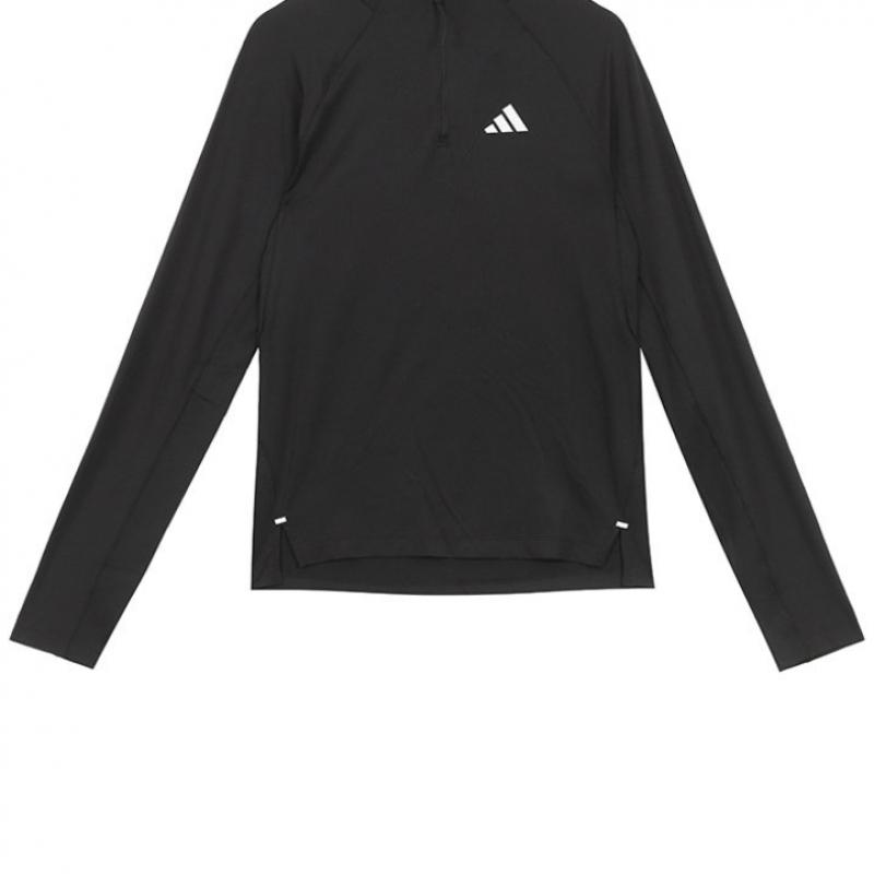 Adidas Long Sleeve Tee Gym+ Training 1 4 Zip Up