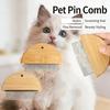 2pcs Bamboos Combs with Wide Fine Teeth Double Sided Lice Comb For Detangling Hair And Removing Fleas From Dogs Cats