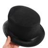 Cosplay Fedora Hat Halloween Props Magician Top Hat Performed Hat Bowler Top Hat Retro Top Cap
