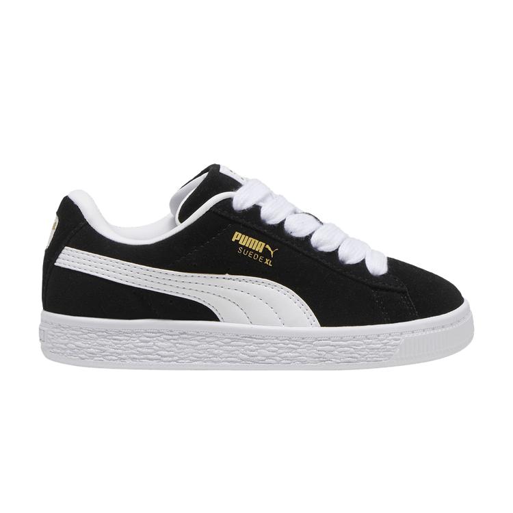 

Puma Замшевые XL Little Kid черные белые мужские кроссовки 396578-02