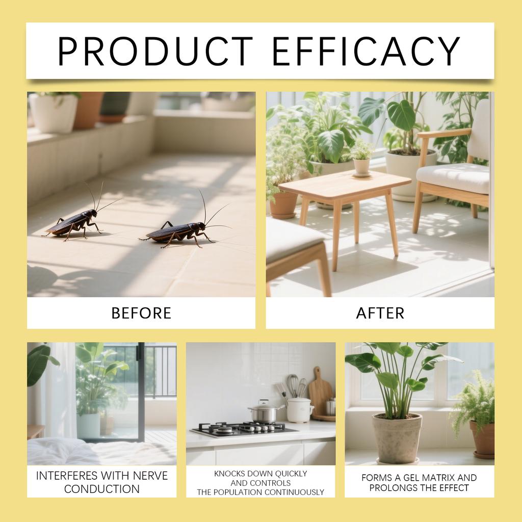 Klej na karaluchy, Gniazda karaluchów w pomieszczeniach, Domowa eksterminacja karaluchów, Naklejki na karaluchy kuchenne.