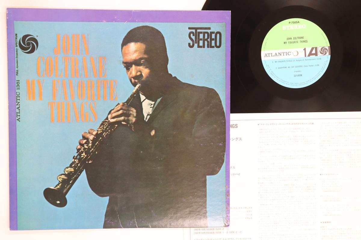 

LP Record JOHN COLTRANE My Favorite Things P7505A ATLANTIC 1976 Japan Jazz Used