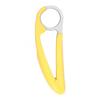 Stainless Steel Banana Cutter 17.5cm Kitchen Slicing Tool Yellow