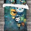 Bettbezug Cartoon Die Octonauts Neues Mode Design Bettwäsche Set Barnacles Bettdeckenbezug Kissenbezug Mädchen Jungen Erwachsenen Bettwäsche