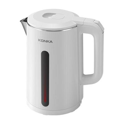 KONKA 1.8L 304 Stainless Steel Double-Layer Anti-Scalding Electric Kettle CN Plug (adapter Included)