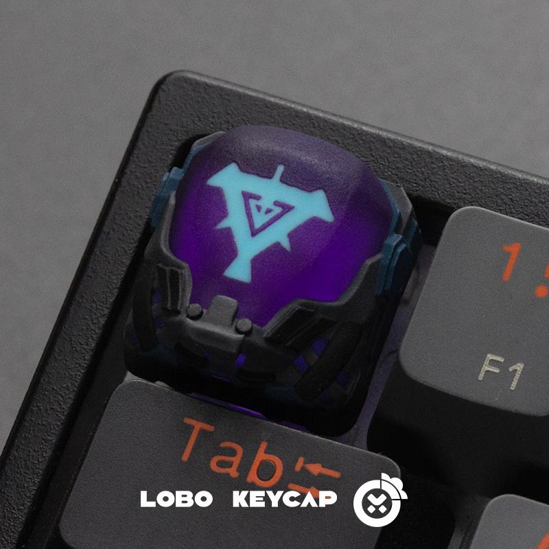 2025 VLRT Game Peripheral Products Q Version Cute Resin Keycap Esc Key Esports Room Decoration Festvial Toy Surprise Gifts