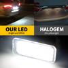 2Pcs LED License Number Plate Light Lamps for Ford Escape Ranger Kuga 1 2 C-MAX Focus 2 3 Ecosport Edge Fiesta 6 7 Mondeo 4 5