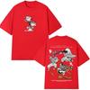 Anime Demon Slayer Kamado Tanjirou Tomioka Giyuu Akaza Graphic Tshirts Men Women Fashion Casual Vintage Short Sleeve T Shirts
