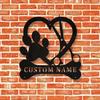 Custom Pet Spa Metal Wall Art - Personalized Name Sign - Modern Decor - Ready To Hang - Metal Sign