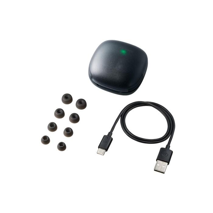 Audio-Technica ATH-CKS50TW2 BK Wireless EarbudsBluetooth, Magnetic Switch, 65H Playtime, IP55 Waterproof, Multipoint, Find My, HearThrough,