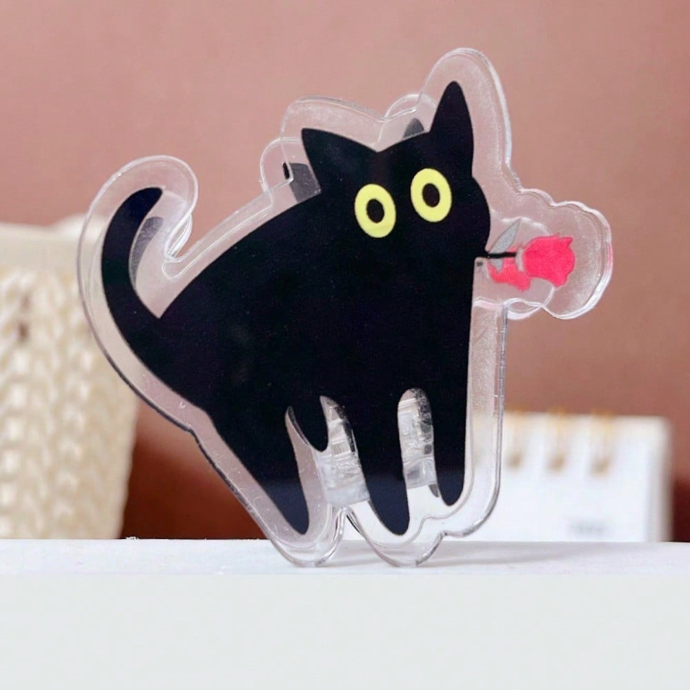 

Clips Themed Around Cats for, Sealing Clips, Kitchen Clips, Snack Sealing Clips, Notebook Organizing Clips, Strong Clips D чорний