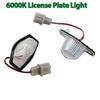 6000K For Honda Crv Fit Odyssey Jazz Hrv Frv CR-V Stream 2x Car Rear LED SMD License Number Plate Light Lamp