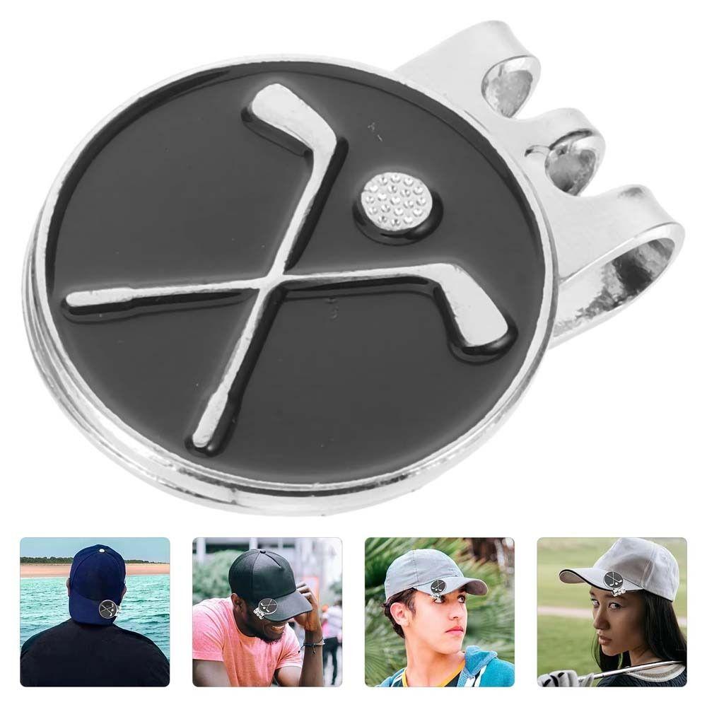 Removable Golf Ball Marker Position Marker Golf Cap Clips Portable Golf Hat Clip  Men Women