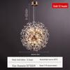 Dandelion Crystal Chandelier - Modern Lighting for Bedroom, Living Room, Bar, and Clothing Store