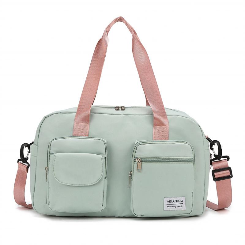 The New Wet and Dry Separation Sports Fitness Bag Goes Out for Short Trips, Multi-pocket Portable Travel, Including Paper
