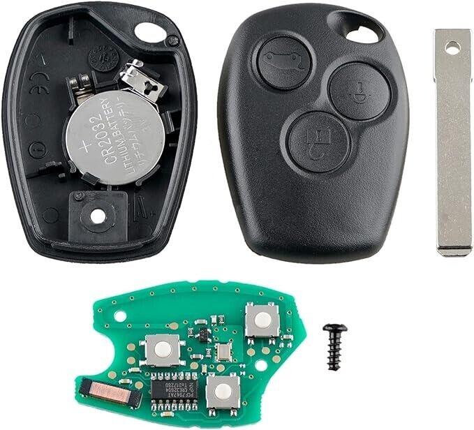 Prázdný klíč id46 3 tlačítka CLIO 3 KANGOO MODUS MASTER s prázdnou elektronikou