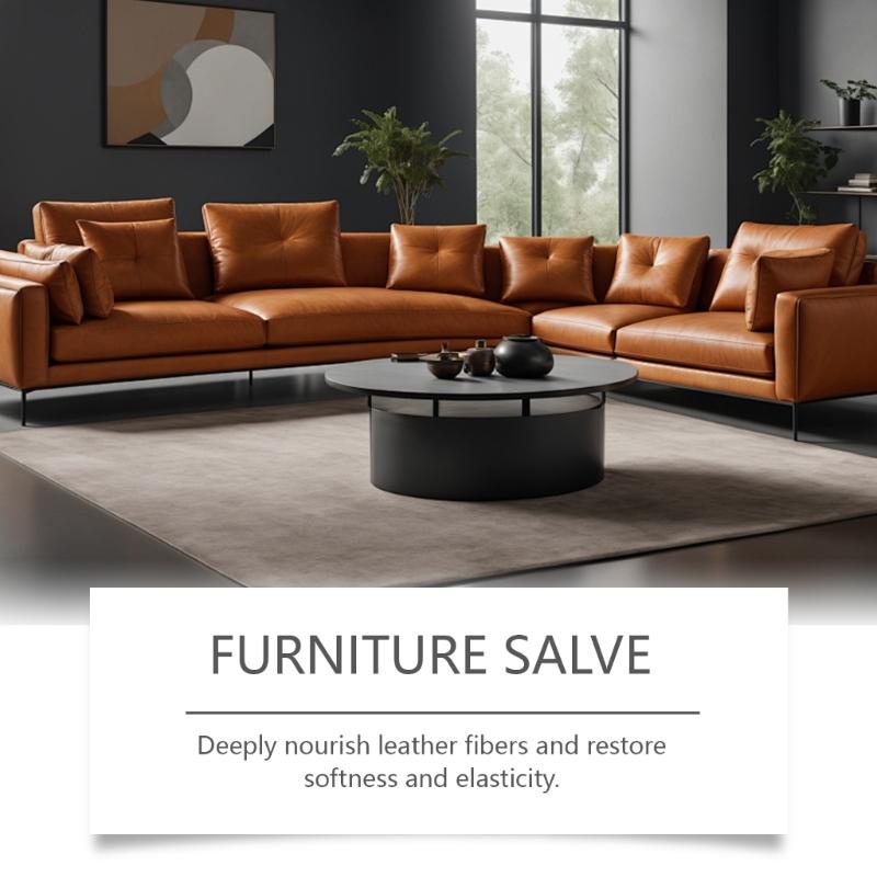 Mehrzweck Lederpflege Lederrestaurierung Stellt Weichheit & Elastizität für Möbel & Autoinnenausstattungen wieder her