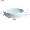 Creative Ceramic Dinner Dishes Household Oval Tableware Snack Dessert Trays Modern Hotel Restaurant Steak Plates Pasta Plates