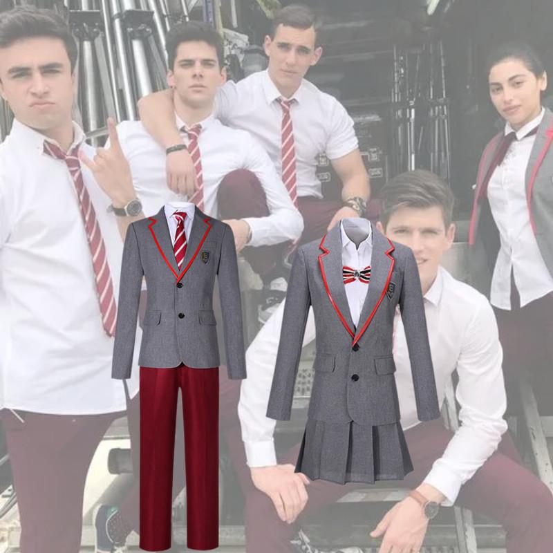 School Elite Cosplay Costume Jk Campus British Style Uniform Cotton Trendy Blend