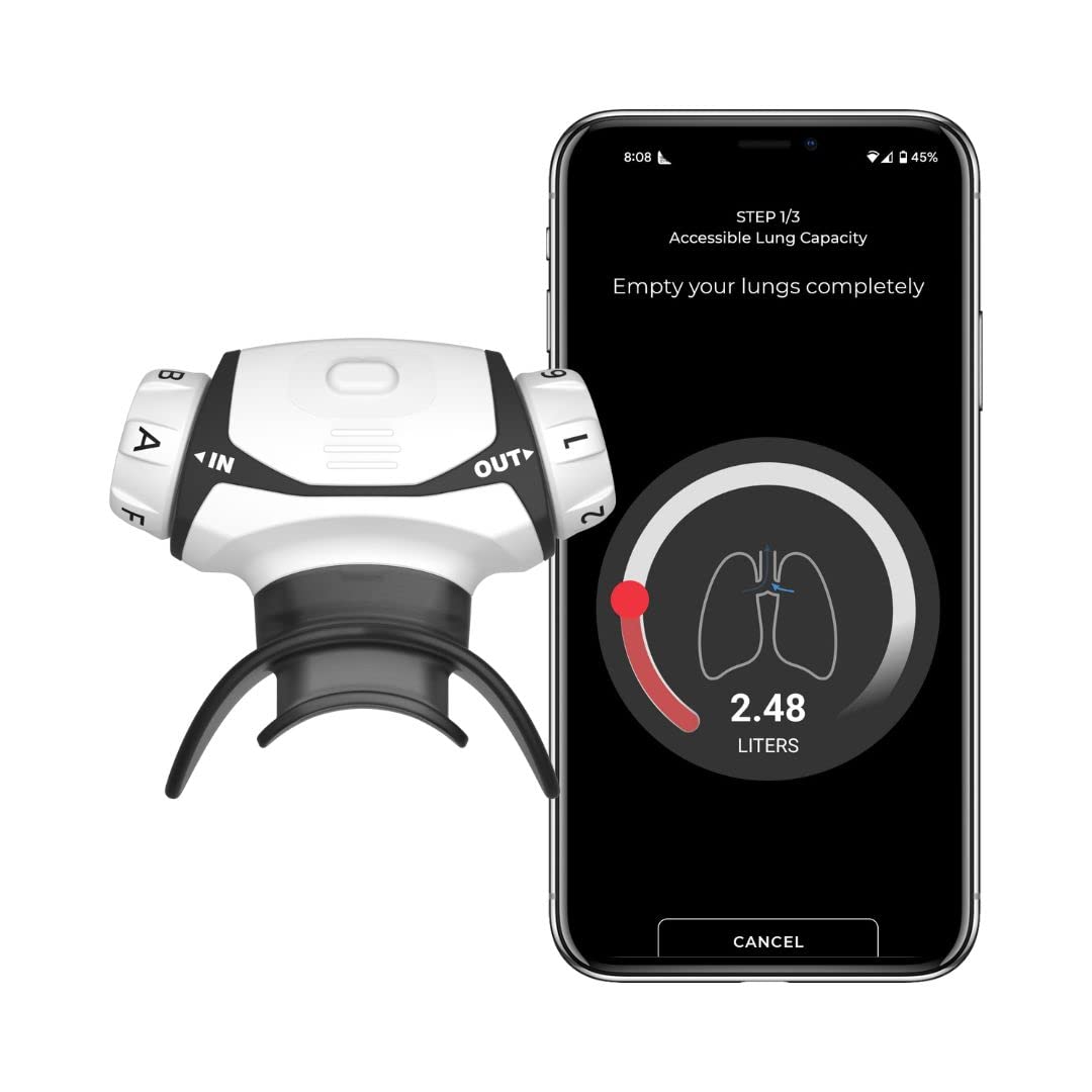 

Aerofit Pro AIROFIT Интеллектуальная тренировка дыхательных мышц Спирометрическое измерение Персонализированное руководство по тренировкам 2.0 / PRO2.0 в режиме реального времени