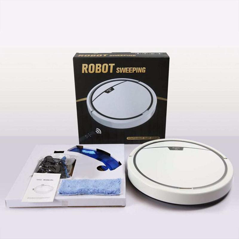 Robot Vacuum Cleaner ROBOT600, for Wet and Dry Cleaning, with App Control, Black, Gold