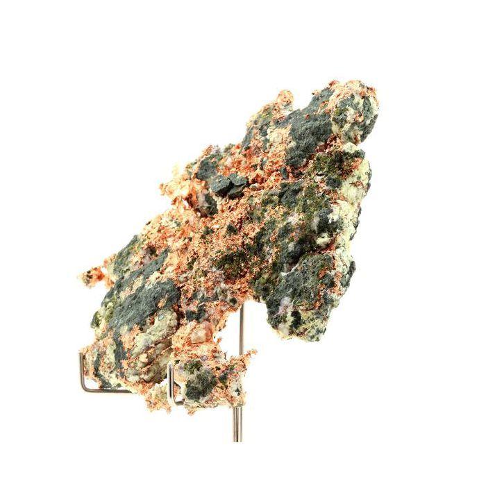 Pierres et Minéraux. Cuivre Natif + Quartz. 1067.90 ct. Keweenaw Co., Michigan, USA.