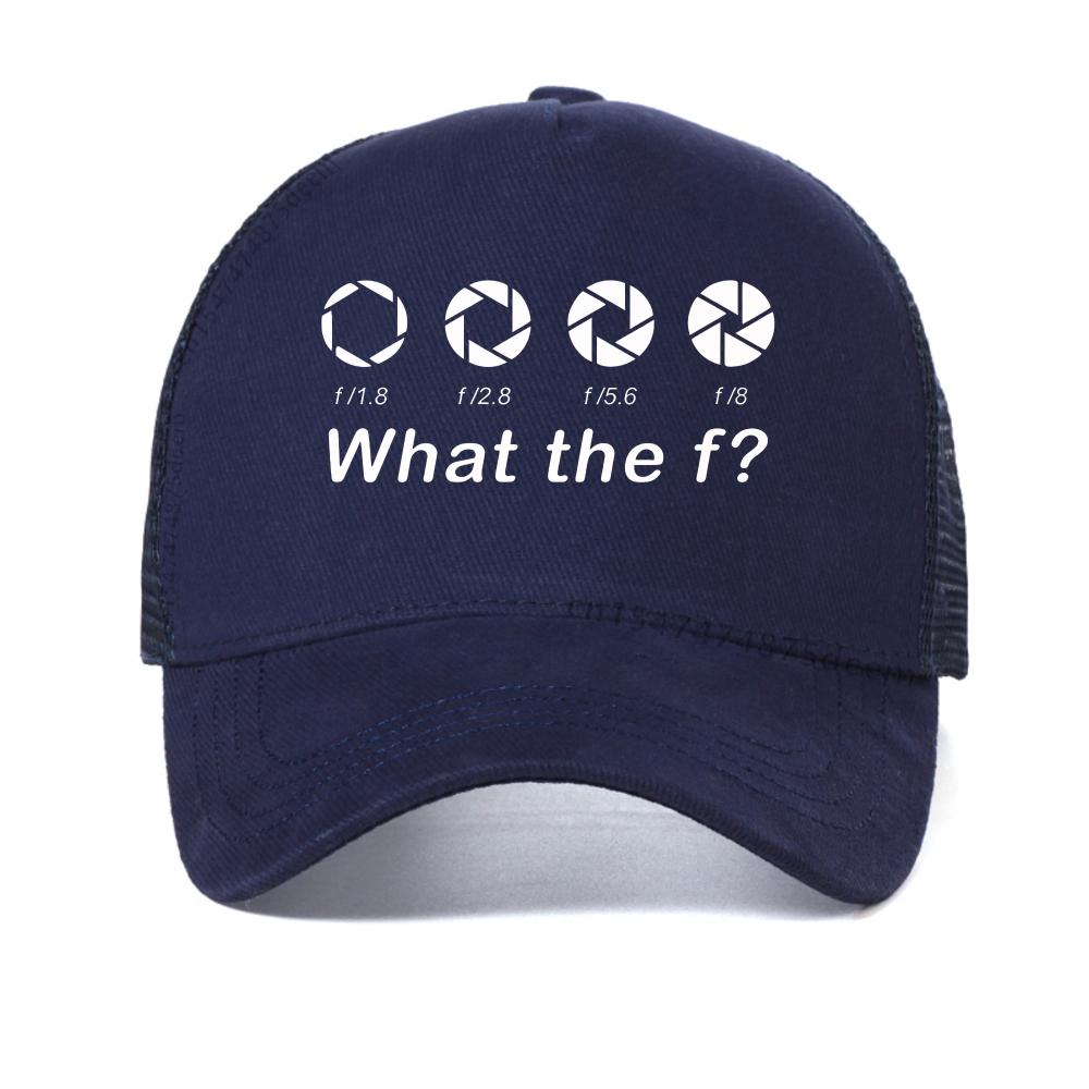 

for Men Funny Photographer Shirt Photography Oversized baseball cap Women Men Streets Camera Male caps casual mesh trucker hat Adjustable темно-синього кольору