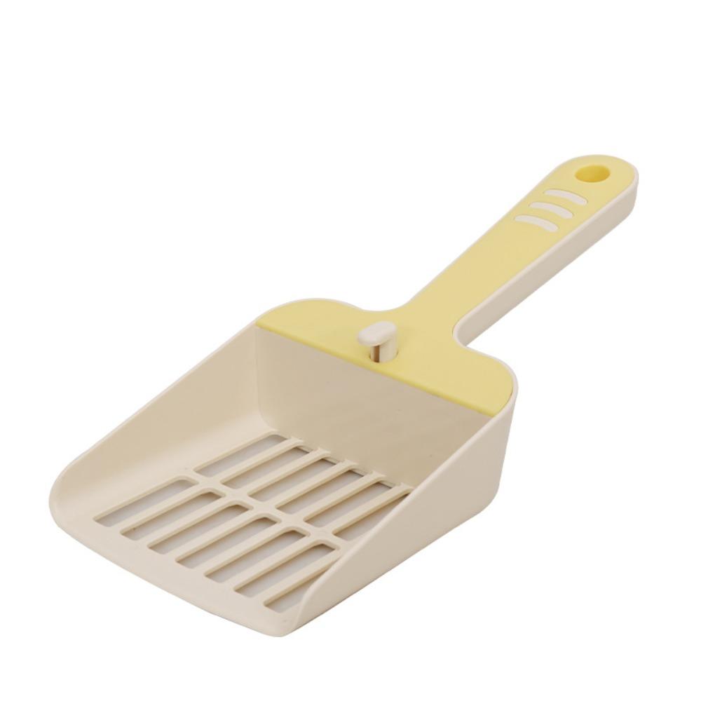 

Adjustable Hole Cat Feces Scoop Hollowed Out Pet Waste Picker Durable Pet Litter Scooper Dog Waste жёлтый