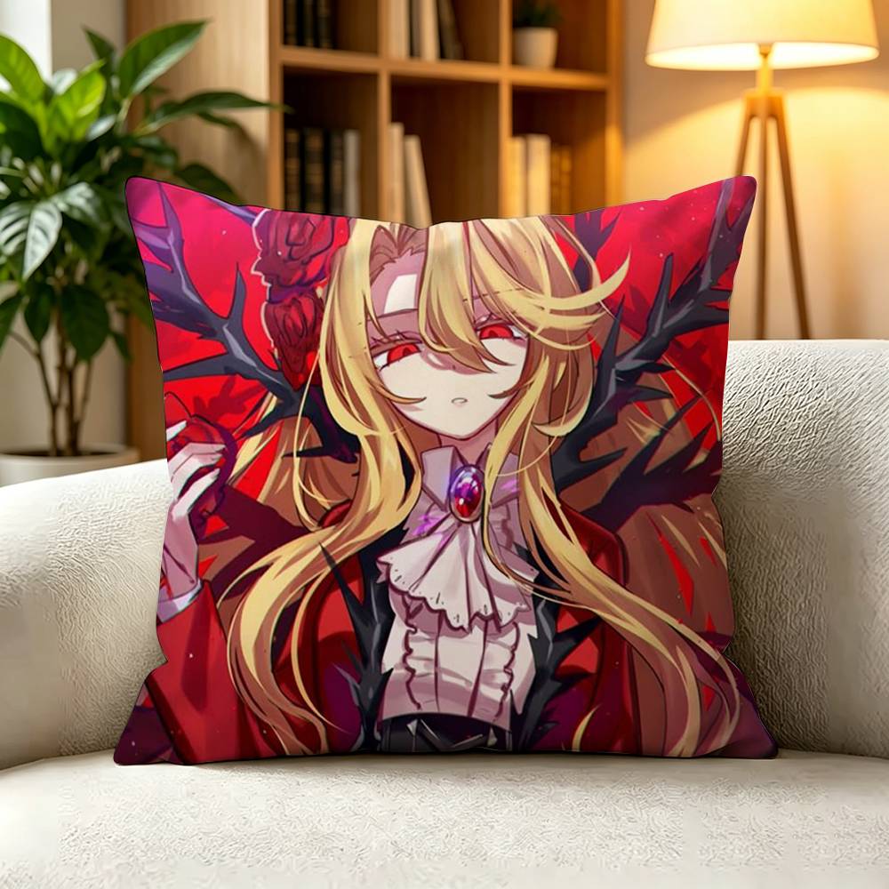 D-Don Quixote Spanish Classic Novel Square Double-Sided printed Pillow Case Bedroom Bedside Pillow Sofa Cushion Cover