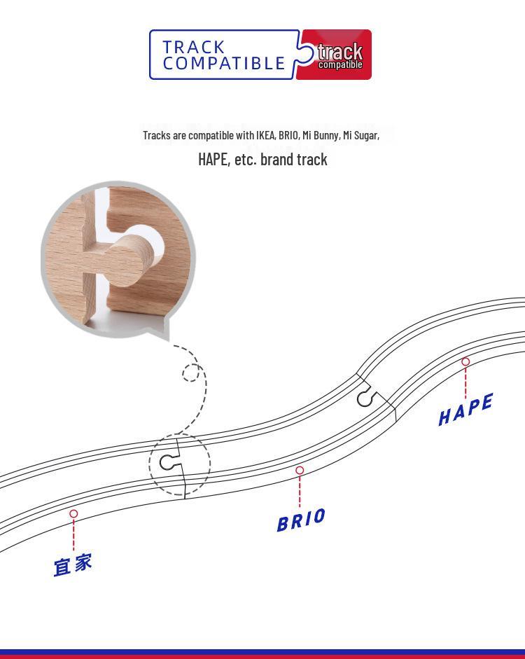 Mykafu Sound & Light Firefighting Toy with Wooden Track Scene for Kids