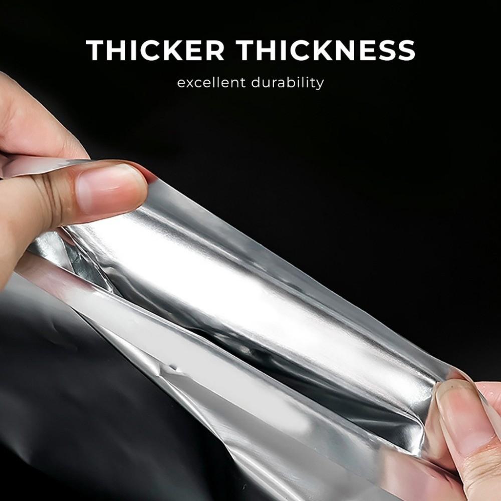 50 BUC Pungă Retort din Aluminiu pentru Depozitare Alimente Pungă Sigilabilă la Temperatură Înaltă Depozitare Nuci