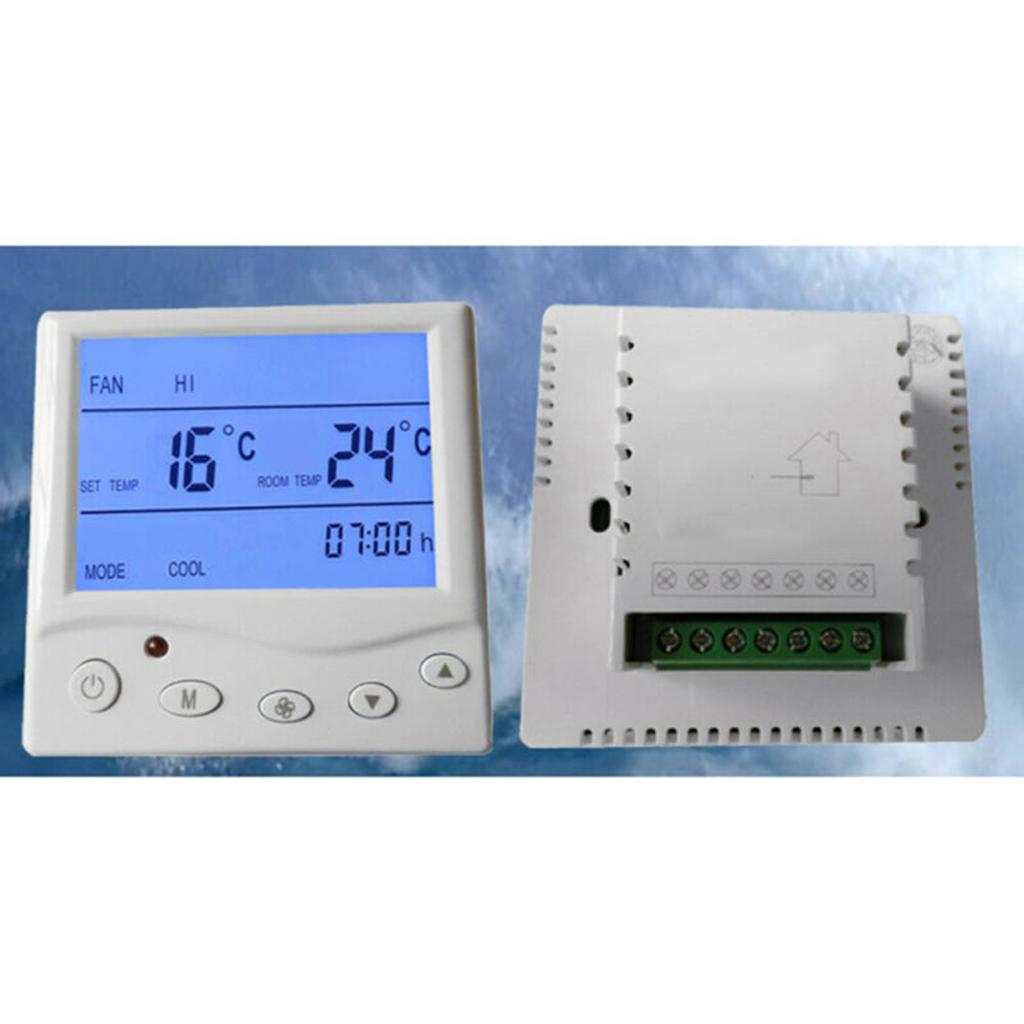 High Quality ABS Material Digital Thermostat Indoor Thermostat Digital Floor Heating Controller Heating Indoor Thermostat 220V