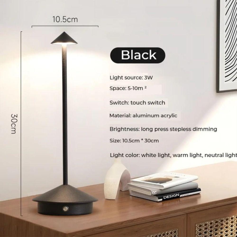 Creative Metal Table Lamp Touch Switch Decorative Desk Lamp New LED Desk Lamp  Home