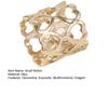 Hollow Out Love Scarf Buckle, Women Silk Scarves Clip, Scarf Ring Wrap Holder Clamp for Hair Accessory Bag Charm Belt Embellishment