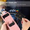 Lanyard Umhängetasche Lederhülle Für Samsung Galaxy Z Flip 7 FE 6 5 4 3 5G Kartensteckplatz Stoßfest flip5 Schutzhülle Abdeckung