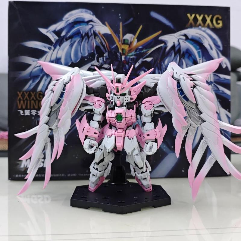 Nieuw MGSD Vleugel Kleurverloop Kersenbloesem Roze Montage Model Bouwpakket Actiefiguur Anime Merchandise Mecha Speelgoed Bureau Decoratie Jongenscadeau
