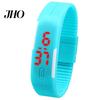 Orologio da polso digitale touch con cinturino sportivo LED rosso in silicone moda uomo donna