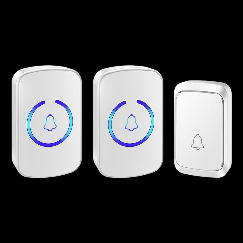 Long-Range Wireless Elderly Call Button Doorbell with Music & Remote Control