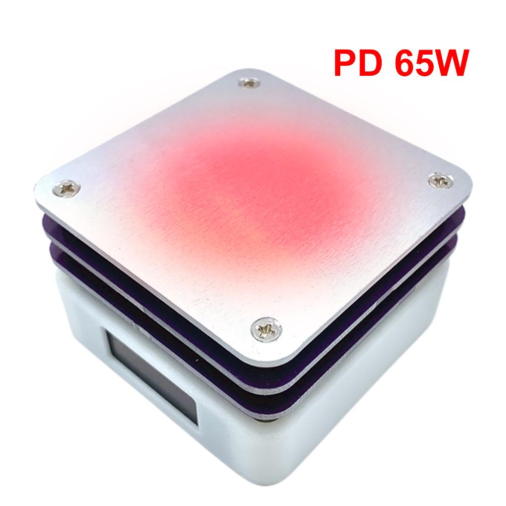 65W Circuit Board Preheater Constant Temperature Adjustable Welder Hot Plate with Screen Display Rework Heater Lab Plate for Lab