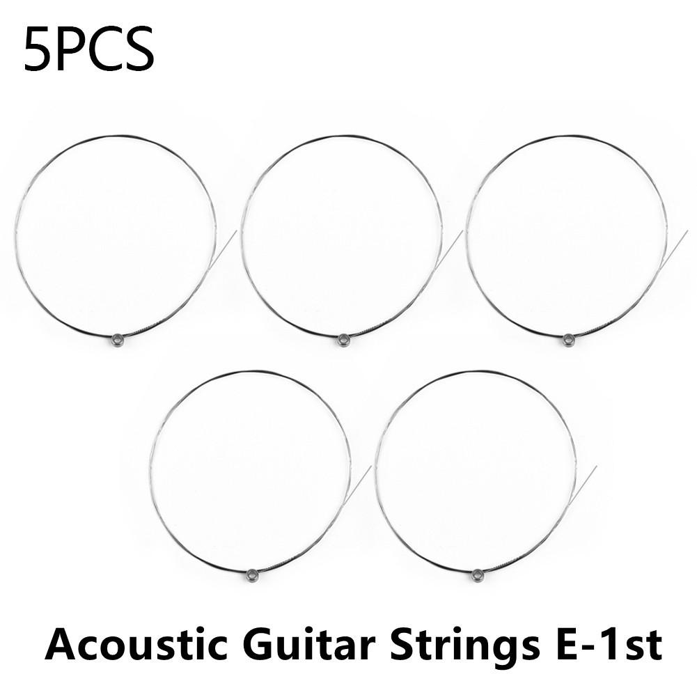1st E Single Guitar Strings 5 Pcs Gauges .012 Guitars Top
